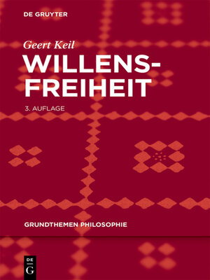 cover image of Willensfreiheit